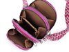 Dámská / dívčí kabelka crossbody s popruhem 15x18 cm