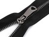 Kovový zip No 5 délka 18 cm s ozdobným jezdcem