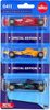 SIKU Auto závodní formule set 3ks závodnička model kov 0411
