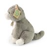 Plyšová kočka šedá sedící 23 cm ECO-FRIENDLY SOFT