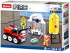 SLUBAN Fire Dálkově ovládaný robot 130 dílků + 1 figurka STAVEBNICE