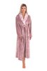 Flora Mauve Mist - Dámský Župan s Límcem - 25 56 4353