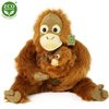 Plyšový orangutan s mládětem 25 cm