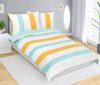 Povlečení MIKROFLANEL Bílá,Tyrkysová,Žlutá 95/336 140x200, 70x90 cm