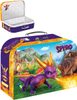 Kufřík dětský školní dráček Spyro 35x23x10cm tvrdý karton