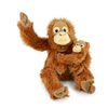 Plyšový orangutan s mládětem 25 cm
