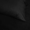 Saténové povlečení 140x200, 70x90cm černé