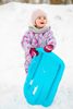 Boby dětské malé plastové 63x36cm na sníh 3 barvy