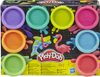 PLAY-DOH Modelína dětská set 8 kelímků neonové barvy