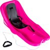 ACRA Boby Baby RIDER s opěrkou a popruhy pro miminko Růžové plast