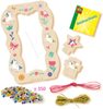 SES CREATIVE Výroba náramků ze skleněných korálků kreativní set v krabici