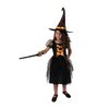 Dětský kostým čarodějnice/Halloween hvězdička (M) EKO