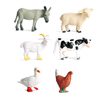 Sada domácích zvířat v krabičce 6 ks