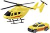 Teamsterz auto kovové herní set s vrtulníkem záchranné složky 3 druhy