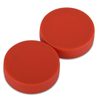 Kotoučový magnet červený