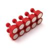Magnetické figurky M3 červené, 10 ks, 12 × 20 mm