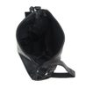 Černá dámská středně velká crossbody kabelka 1911-BB