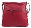 Praktická velká dámská crossbody kabelka 47-MH červená