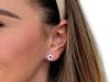 Náušnice z nerezové oceli