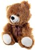 PLYŠ Medvěd hnědý 25cm s mašličkou *PLYŠOVÉ HRAČKY*