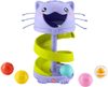FISHER PRICE Baby kuličková dráha kočička věž + 5 kuliček pro miminko