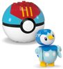 Pokémon Megablok set 2x Pokéball Piplup + Togepi stavebnice 41 dílků