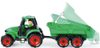LENA Truckies traktor funkční s vlečkou 32cm set s panáčkem v krabici 1625