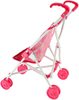 Kočárek dětský golfové hole 48x27x54cm pro panenku miminko kov/textil v sáčku