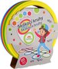 Kruhy skákací barevné Hop Skoč 27cm na skákání se spojkami set 10ks