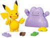 Pokémon Megablok set 2x Pokéball Pikachu + Ditto stavebnice 42 dílků