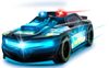 DICKIE Auto policejní Rythm Patrol s efekty na setrvačník na baterie Světlo Zvuk