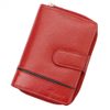 Albatross Kožená červená matná dámská peněženka