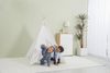 Viga PolarB dětské teepee 122×150×122 cm (okno, dřevo/plátno)