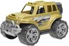 Auto SUV vojenské 35cm army džíp velká kola 2 druhy plast