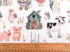 Bavlněná látka / plátno domácí zvířátka METRÁŽ