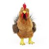 Plyšový kohout stojící, 33 cm