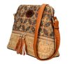 Crossbody dámská kabelka v korkovém designu T8297 typ 9