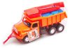 DINO TATRA T148 oranžová 30cm pískový set auto s nástroji a formičkami