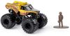 Auto terénní Monster Jam 1:64 off-road velká kola set s jezdcem kov