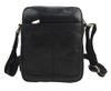 GROSSO Kožená pánská crossbody taška 18,5x22x8 cm černá