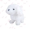 MAC TOYS Pejsek bílý interaktivní zvířátko chodící na baterie Zvuk PLYŠ