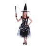 Karnevalový kostým čarodějnice/halloween netopýrka, vel. S