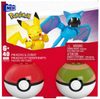Pokémon Megablok set 2x Pokéball Pikachu + Zubat stavebnice 40 dílků