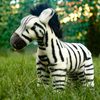 Plyšová zebra stojící 30 cm