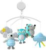 Kolotoč baby nad postýlku zvířátka mix 3ks s melodiemi Zvuk pro miminko