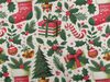 Vánoční bavlněná látka / plátno METRÁŽ