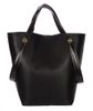Černá shopper dámská kabelka S683 GROSSO