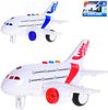 Letadlo 17cm plastové na setrvačník na baterie Světlo Zvuk 2 barvy