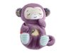 FISHER PRICE Uklidňující opička s fialovým motivem a zvukovem a s dechovým pohybem