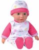 SIMBA Panenka baby Laura Cutie 30cm miminko měkké tělíčko na baterie Zvuk
